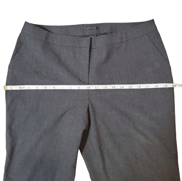 Semantiks Womens Bootcut Pants Size 10 Gray Stretch Mid Rise Dress Trouser - Picture 6 of 9